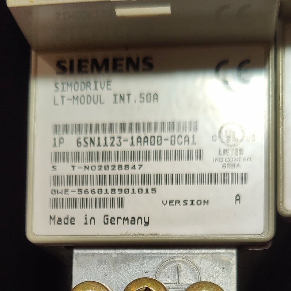 Simodrive 611, LT-Modul, 1 x 50A (6SN1123-1AA00-0CA1)