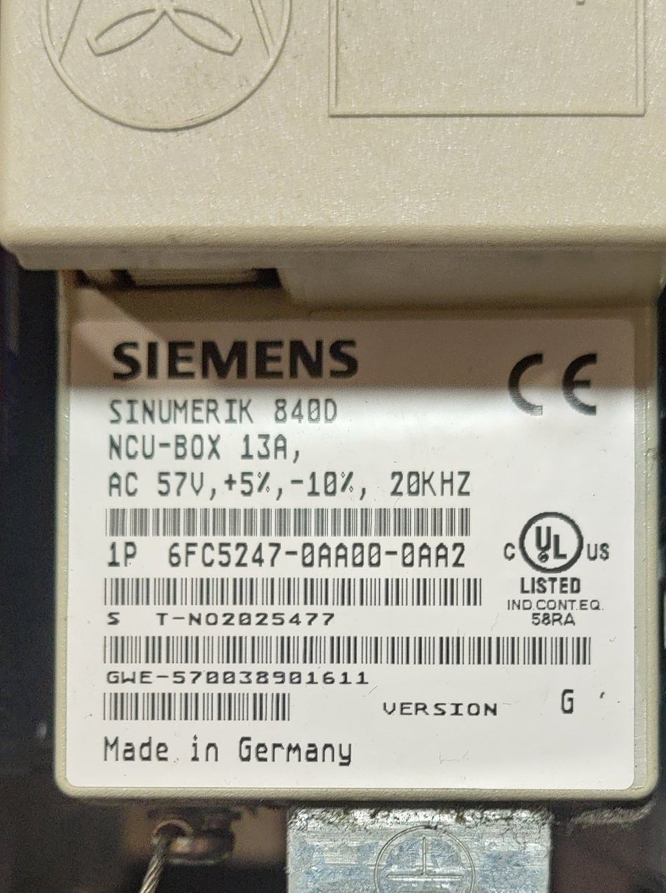 Sinumerik 840D, NCU-BOX (6FC5247-0AA00-0AA2)
