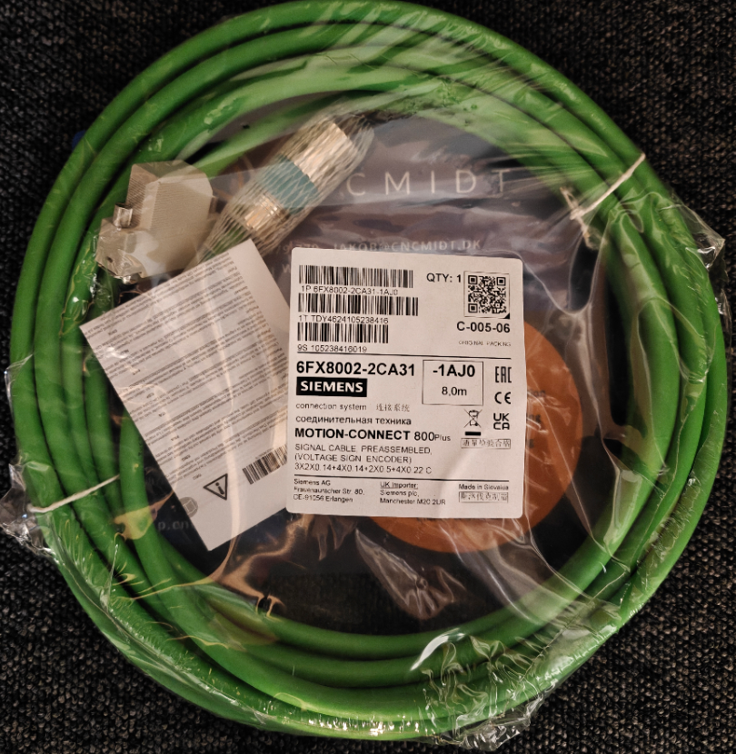 Siemens, Encoder cable, 15 meters (6FX8002-2CA31-1BF0)