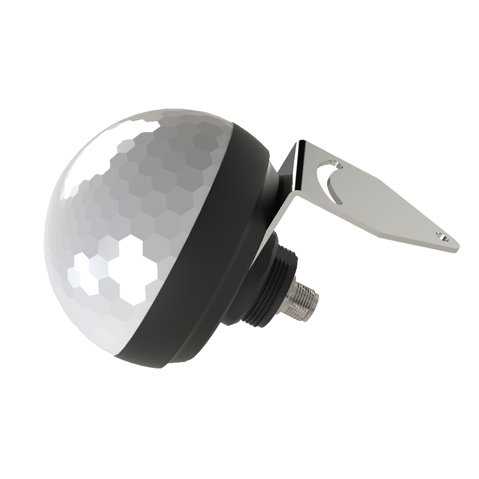 DOMELED vinkelbeslag, Rustfri V2A. (210200-30)