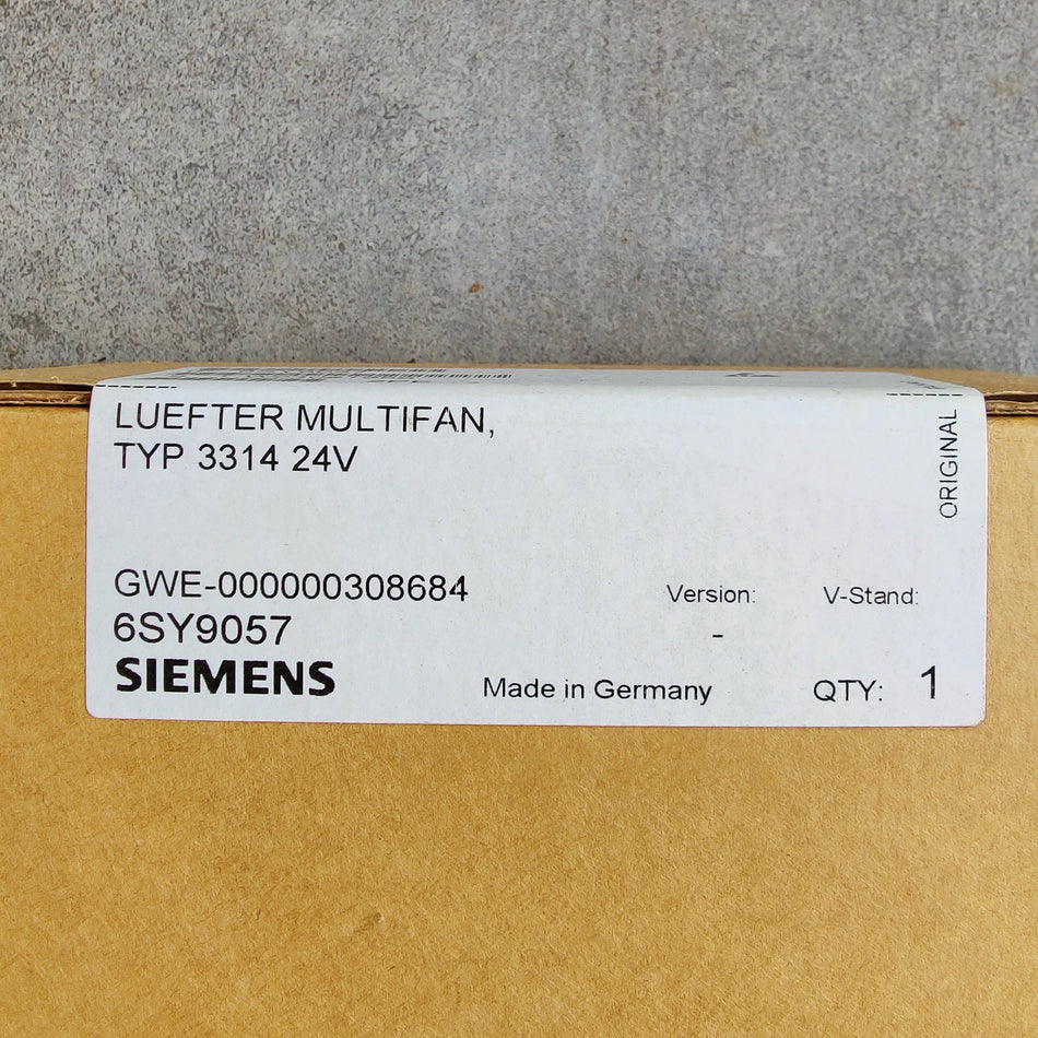 Simodrive 610 & 210 Multifan 3314, 24 VDC (6SY9057)