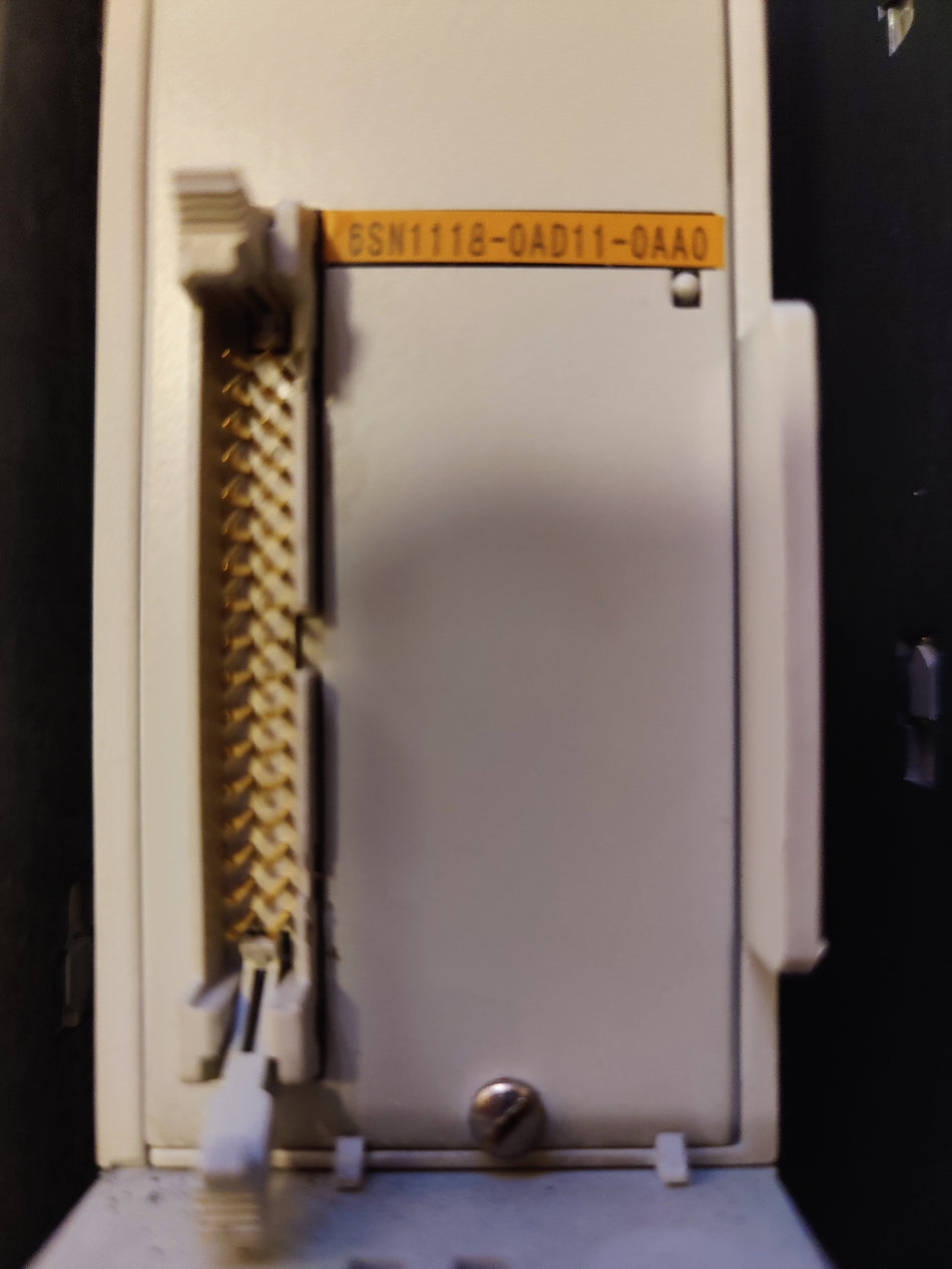 Simodrive 611A, Reg. card, 1 axis, motor measurement system (6SN1118-0AD11-0AA0)