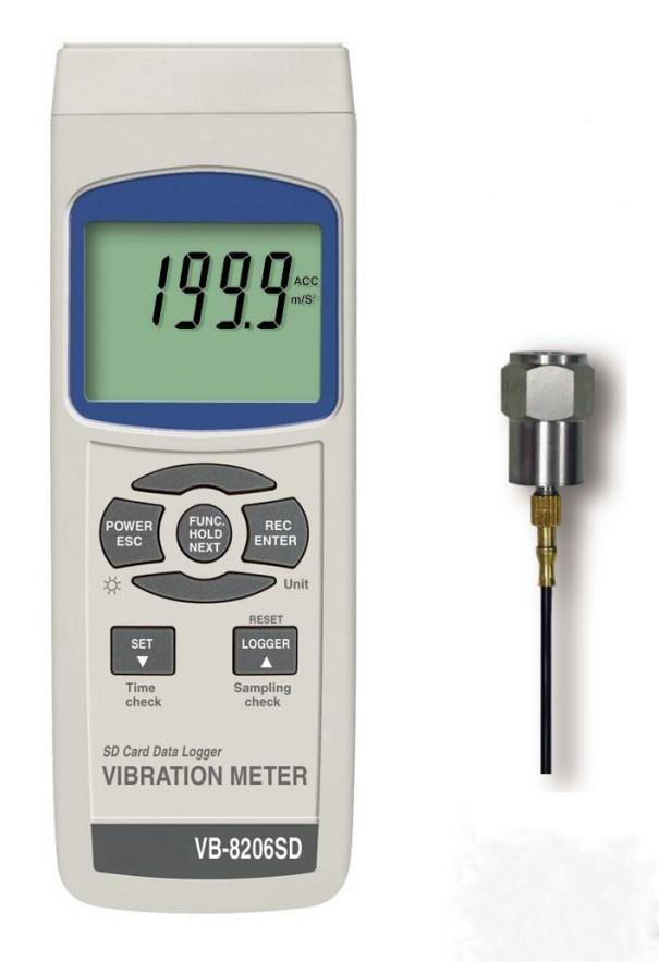 Elma VB8206SD Vibrationsmåler