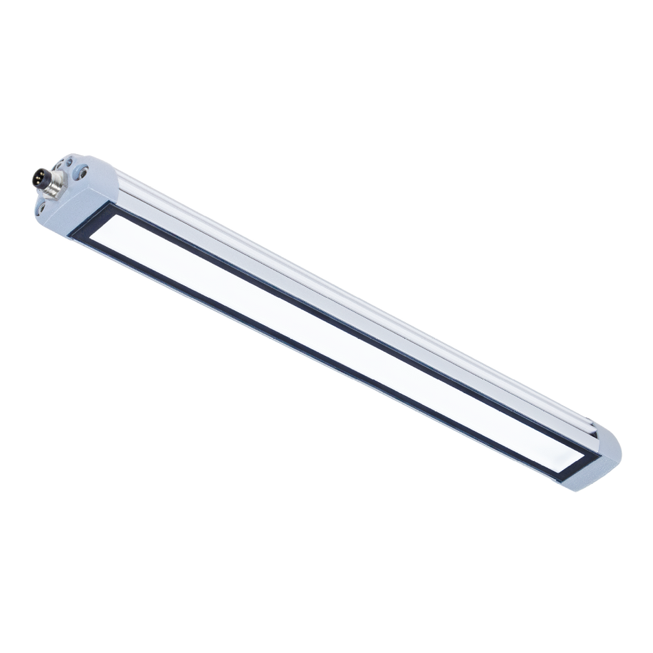 Ultra tynd Maskinlampe i Ø25mm design, i længder fra 205-1040 mm, 24Vdc, passer perfekt der hvor pladsen er trang, TUBELED_25 - shop.cncmidt.dk
