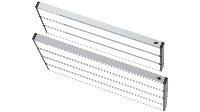 Belysning til kontrol- & inspektionspladser med 2 farvetemperaturer der gør inspektion & kvalitetskontrol lettere. SYSTEMLED SurfaceOne, 4000K+6500K, 120-277Vac (155XX0-0X)