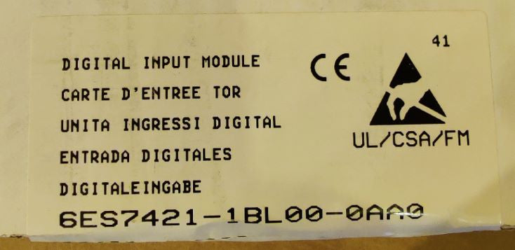 S7-400, SM421, 32DI, 24Vdc (6ES7421-1BL00-0AA0)