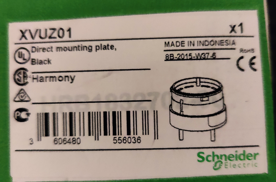Schneider Electric, XVUZ01, Sokkel